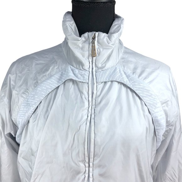 Light Gray ADIDAS Lightweight Jacket Sz Small - Picture 2 of 15